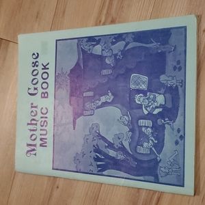 Vintage 1980's Mother Goose Music Book